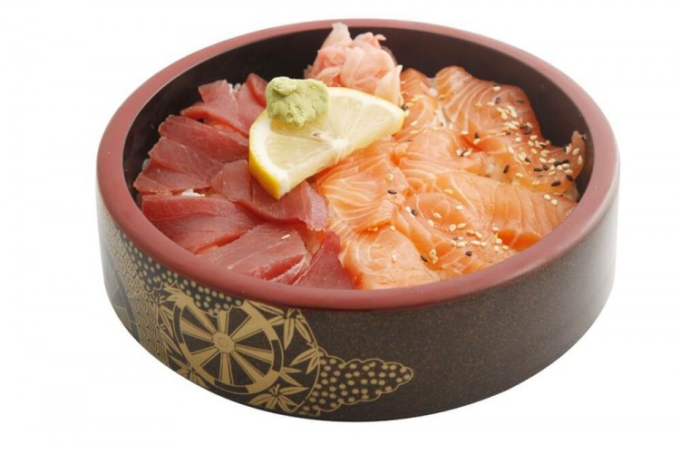 Menu chirashi Mixte(thon & saumon)